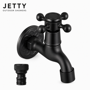 Premium Matte Black Hose Bibb