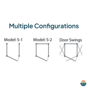 Single Outdoor Shower Kit Enclosure
